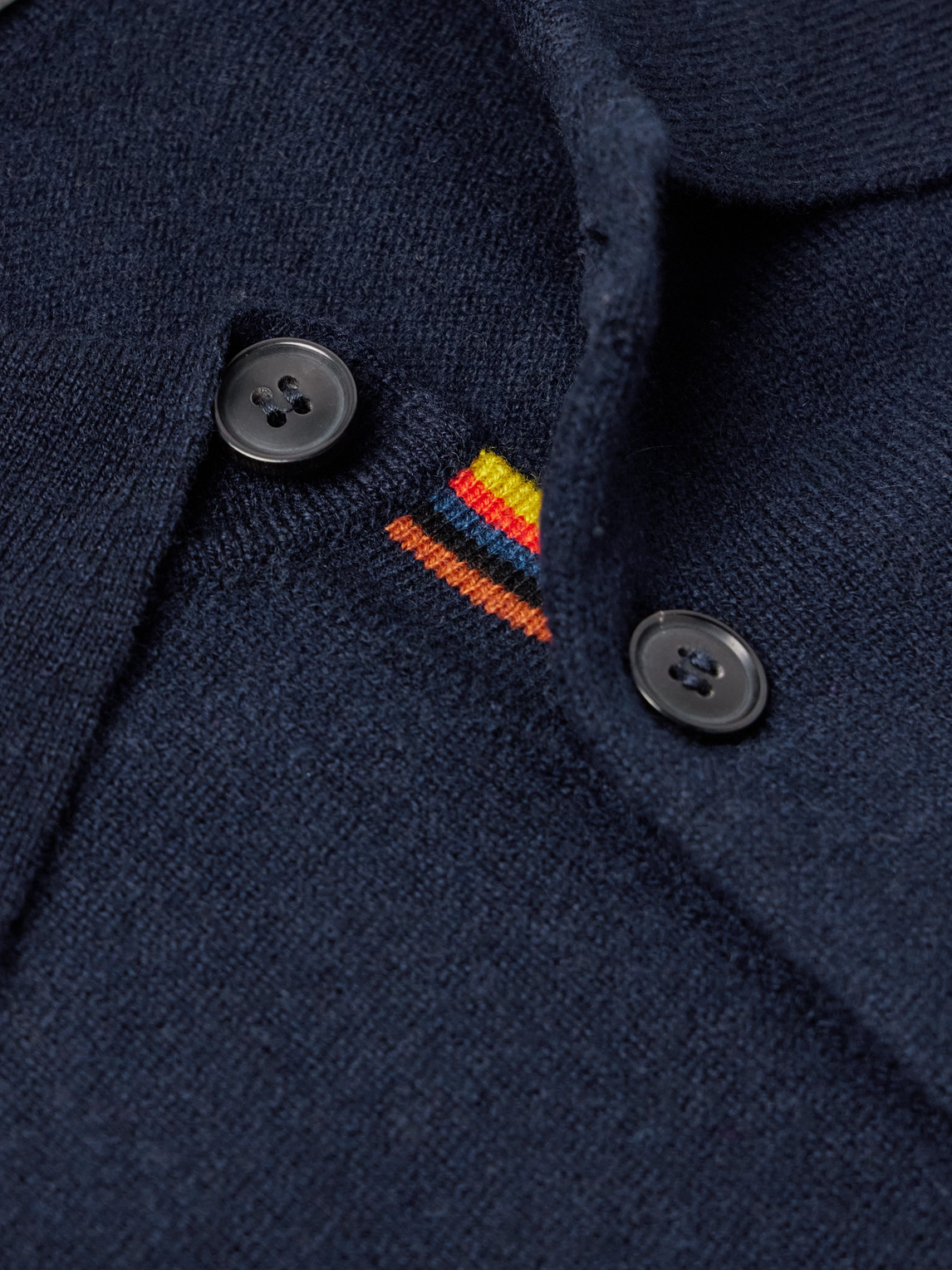 Paul Smith Cashmere Shirt In Blue