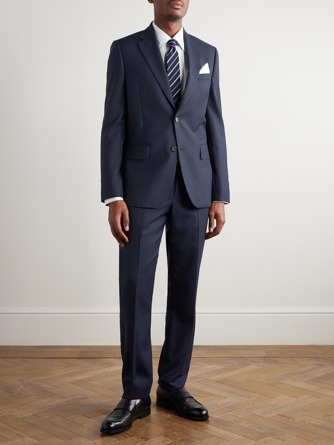 Paul Smith Brierley Slim-fit Wool Suit In Multi