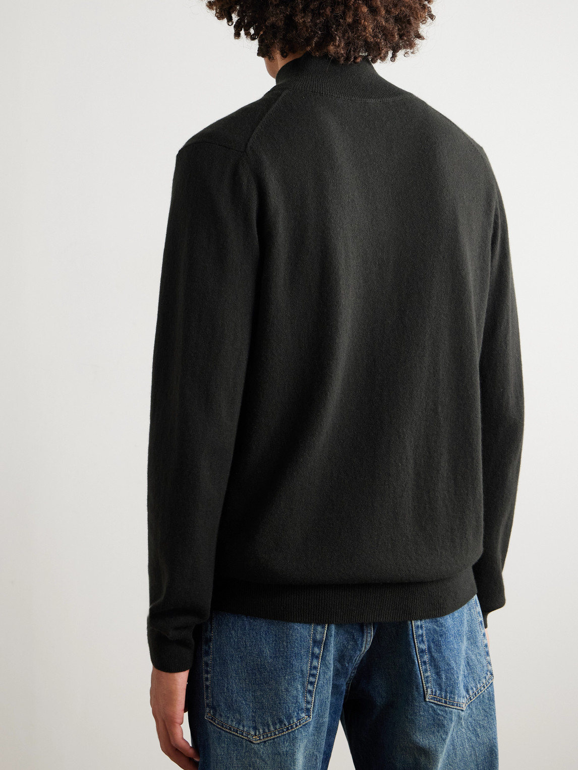  Paul Smith - Cashmere Zip-up Cardigan - Men - Green - M 