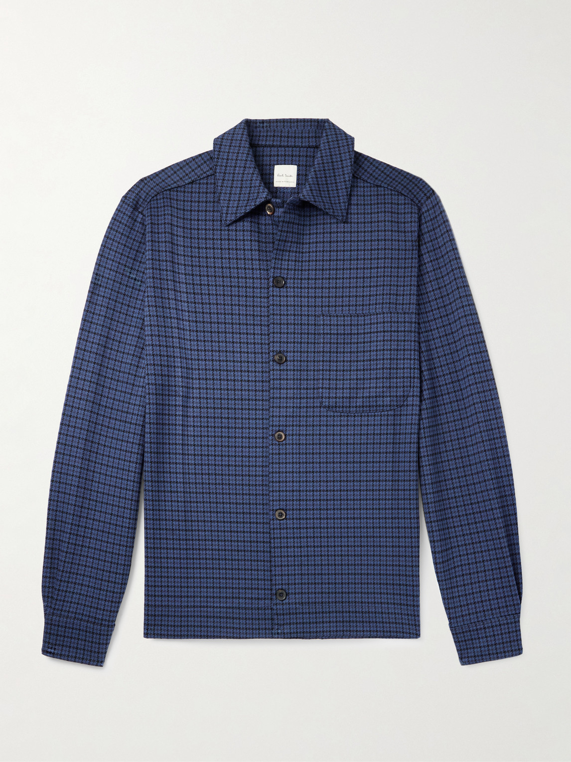 Paul Smith Houndstooth Cotton-Blend hirt - Men