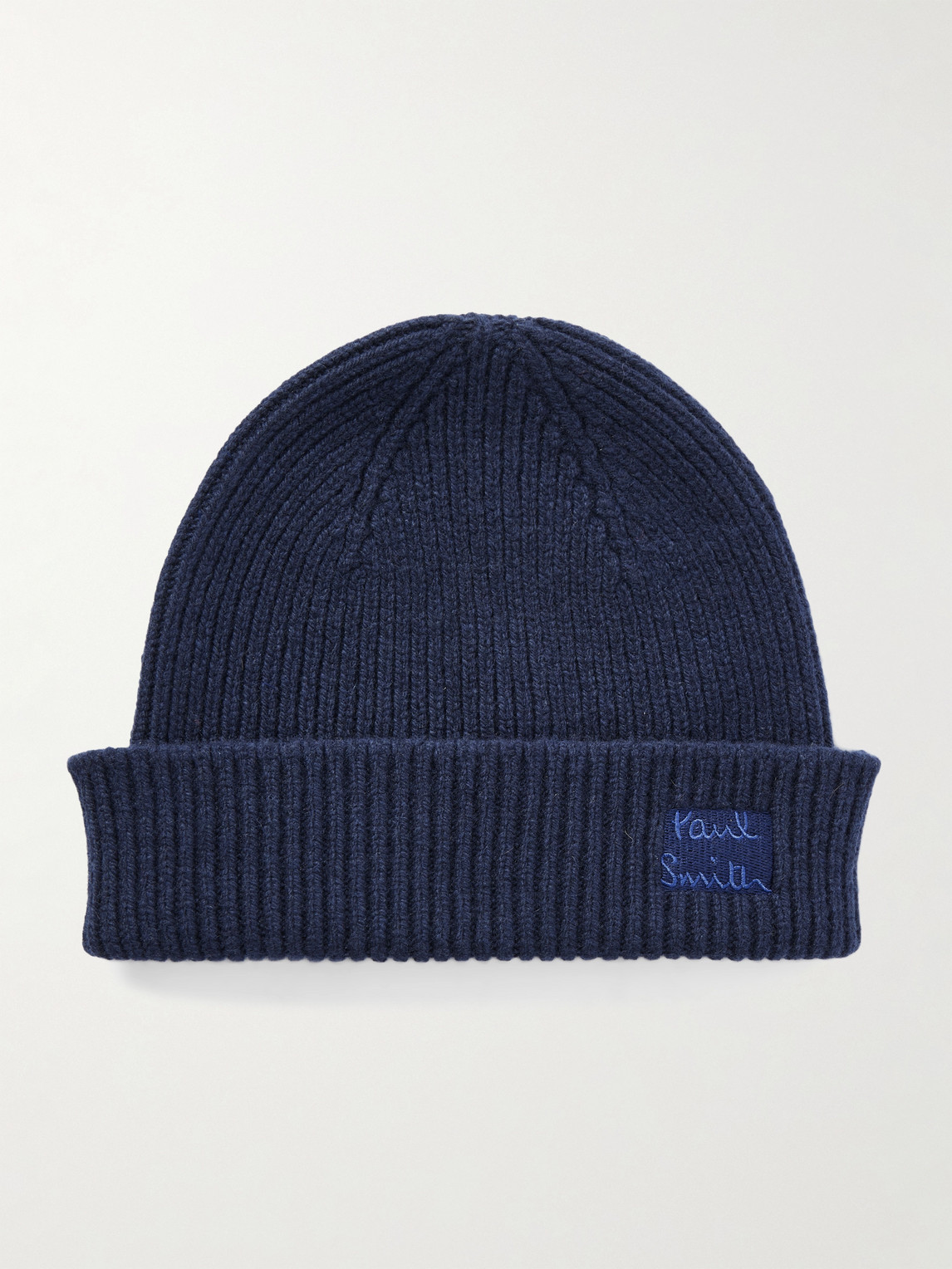 Paul Smith Ribbed Recycled-Cashmere and Merino Wool-Blend Beanie - Men