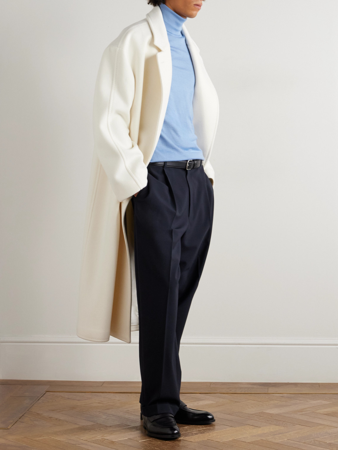 Cashmere And Silk-Blend Rollneck Sweater