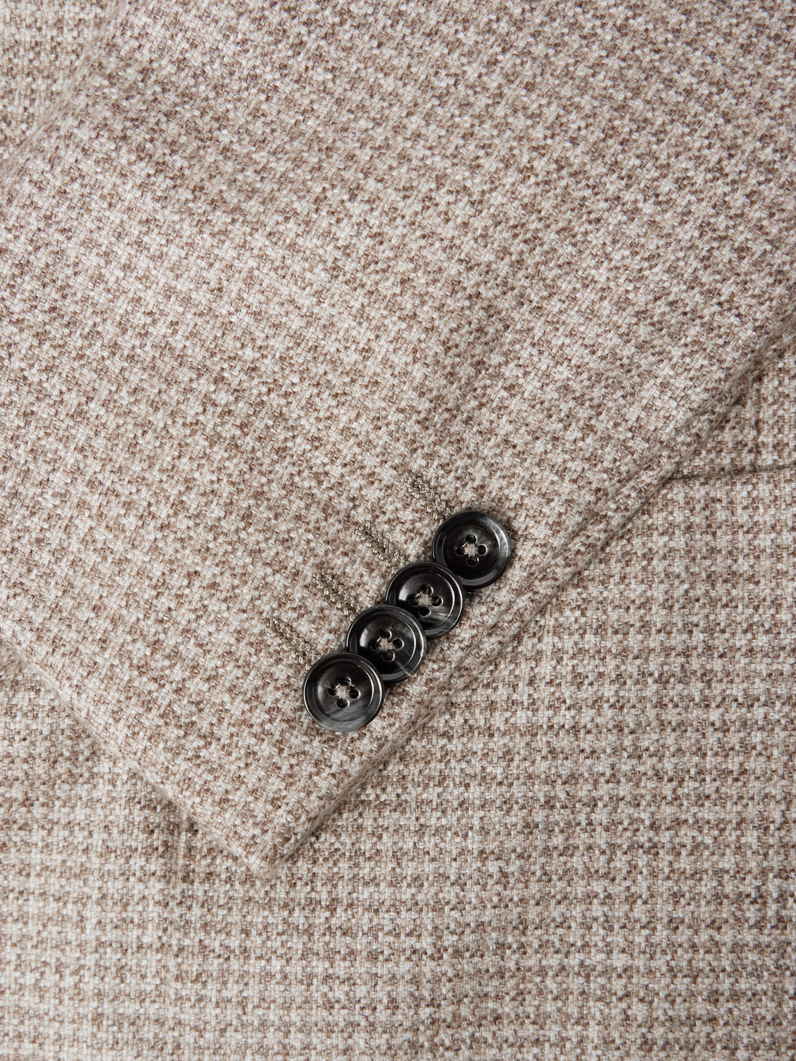 Zegna Houndstooth Silk And Cashmere-blend Blazer In Gray