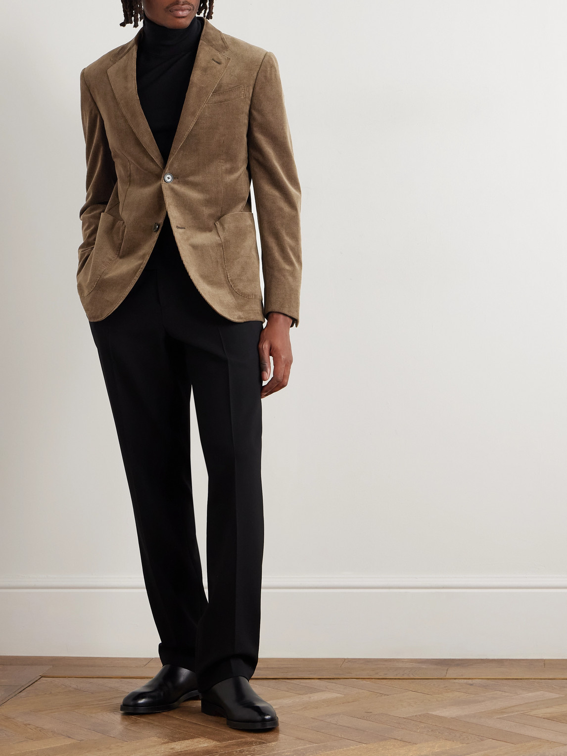 Cotton-Blend Corduroy Blazer