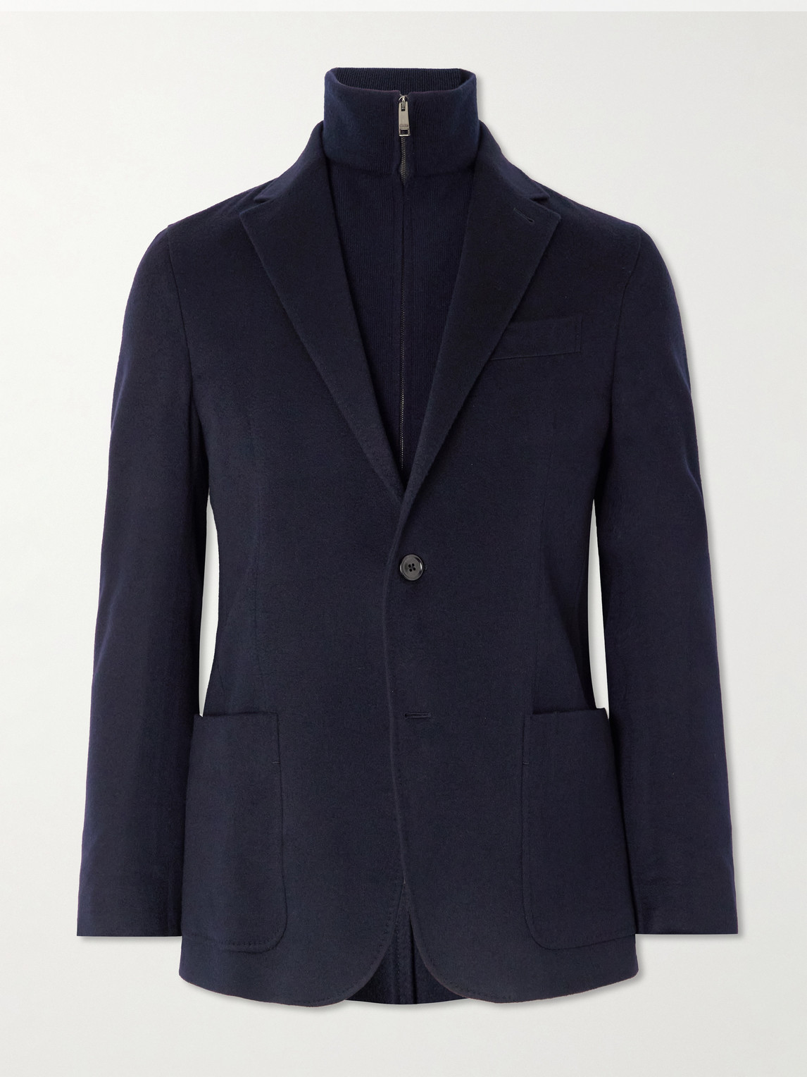 Zegna Layered Cashmere Blazer - Men