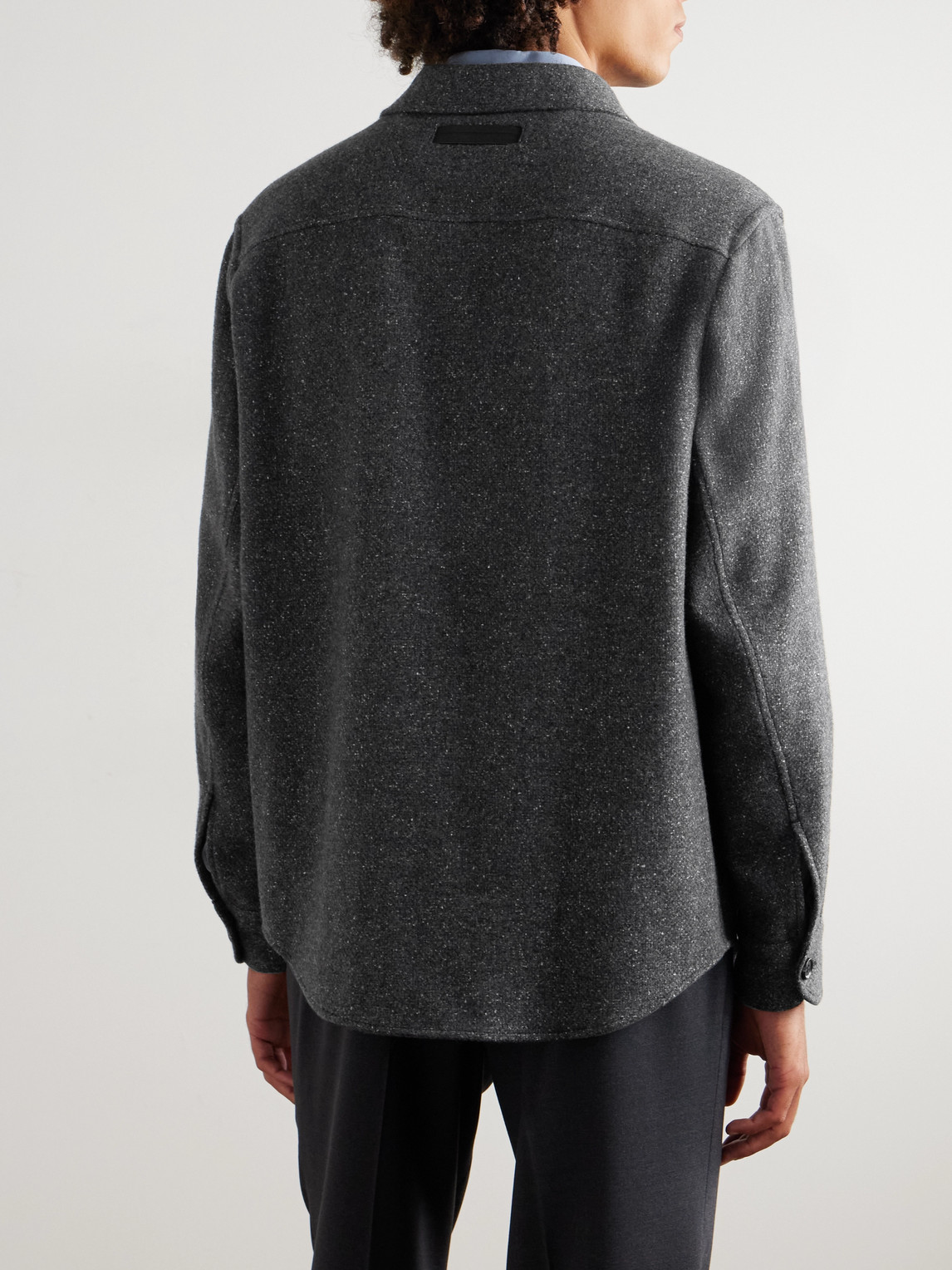 Cashmere And Silk-Blend Shirt