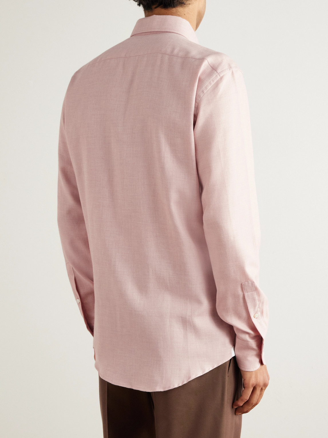 Cotton And Cashmere-Blend Shirt