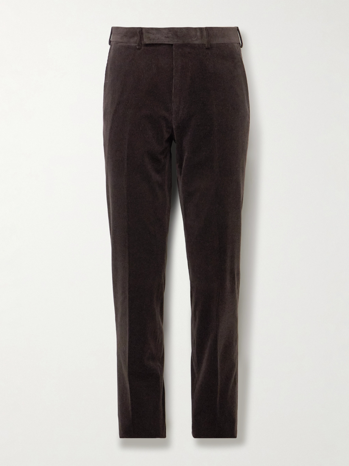 Zegna Slim-Fit Cotton-Blend Corduroy Trousers - Men