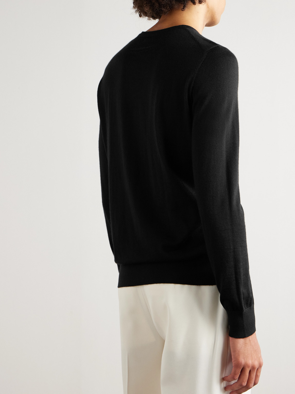Cashmere And Silk-Blend Sweater