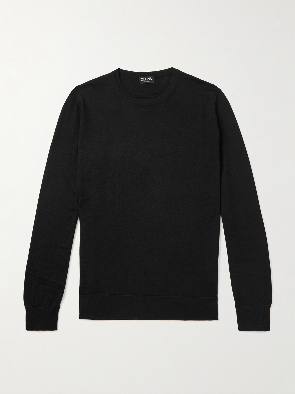 Zegna Cashmere and Silk-Blend Sweater - Men