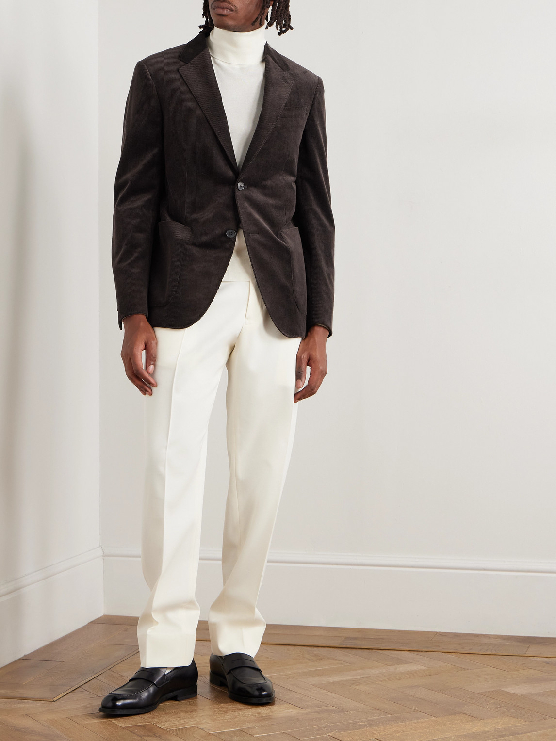 Cotton-Blend Corduroy Blazer