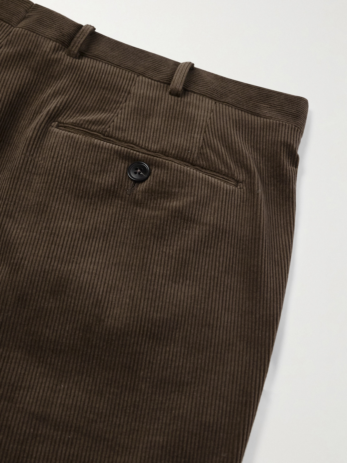 Slim-Fit Cotton-Blend Corduroy