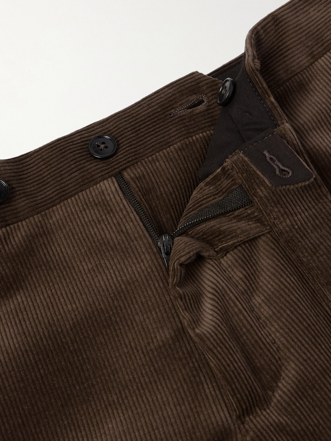 Slim-Fit Cotton-Blend Corduroy