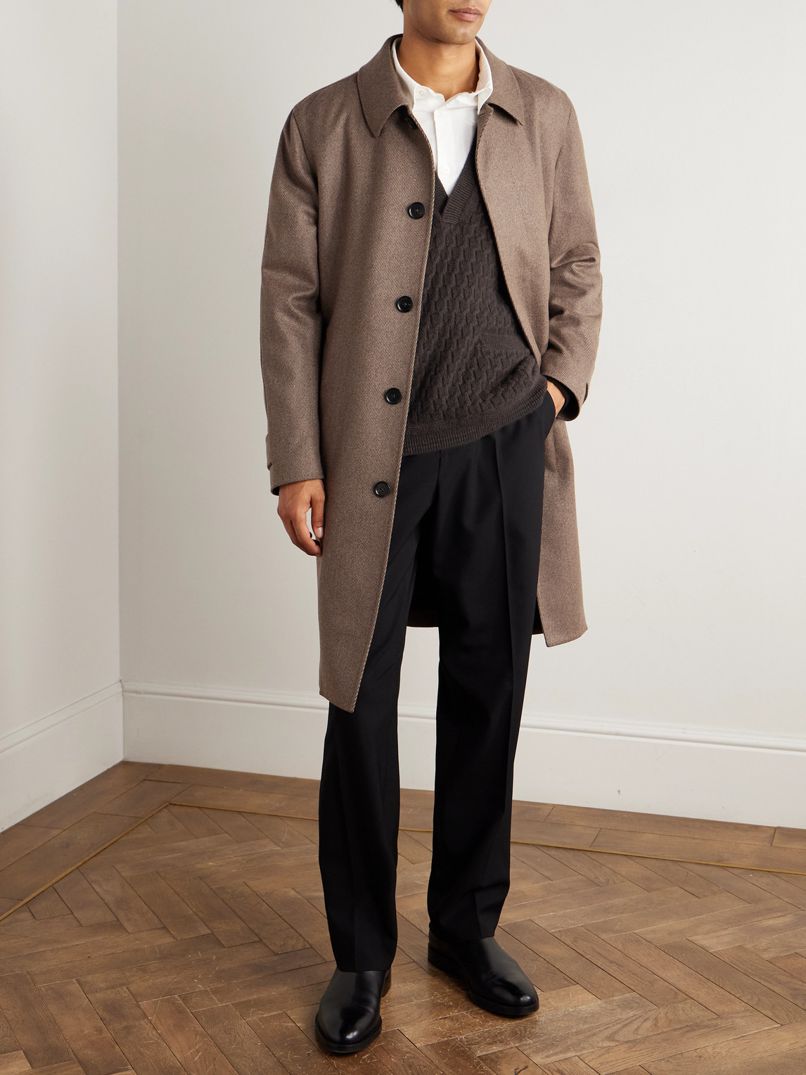Belted Oasi Cashmere Coat