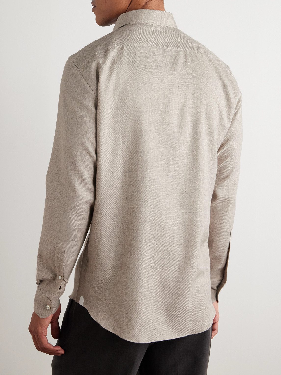 Cotton And Cashmere-Blend Shirt
