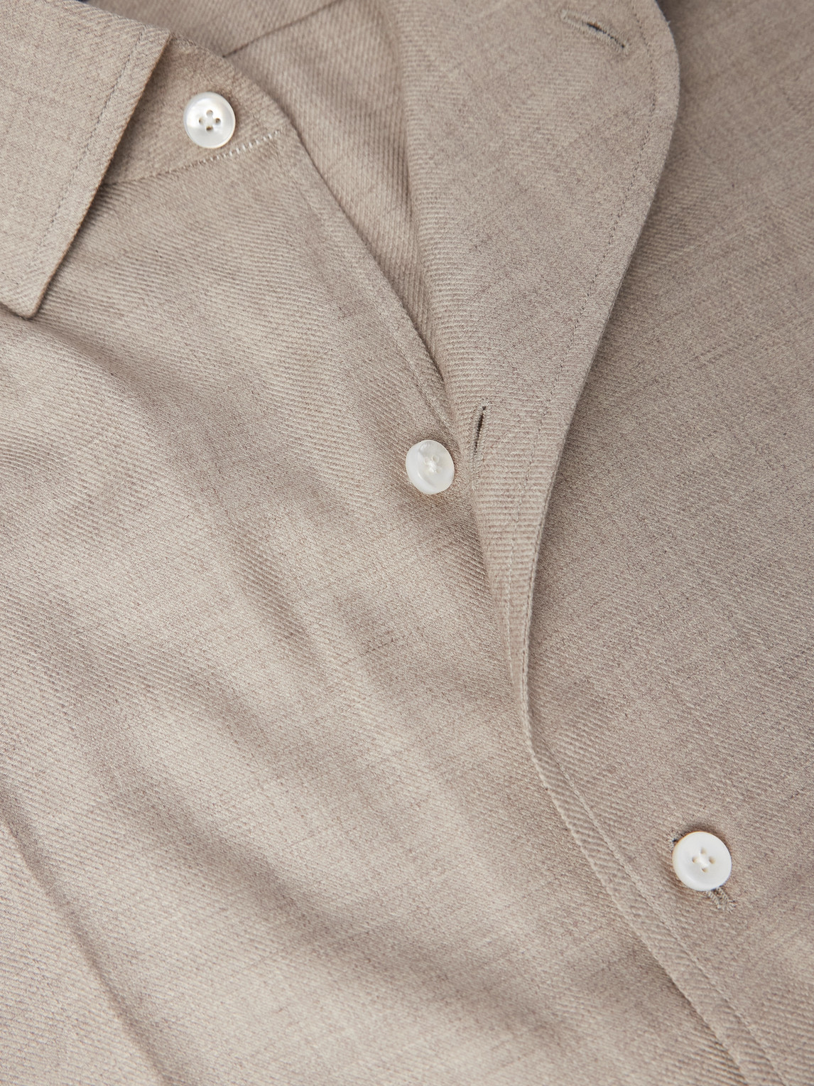 Cotton And Cashmere-Blend Shirt