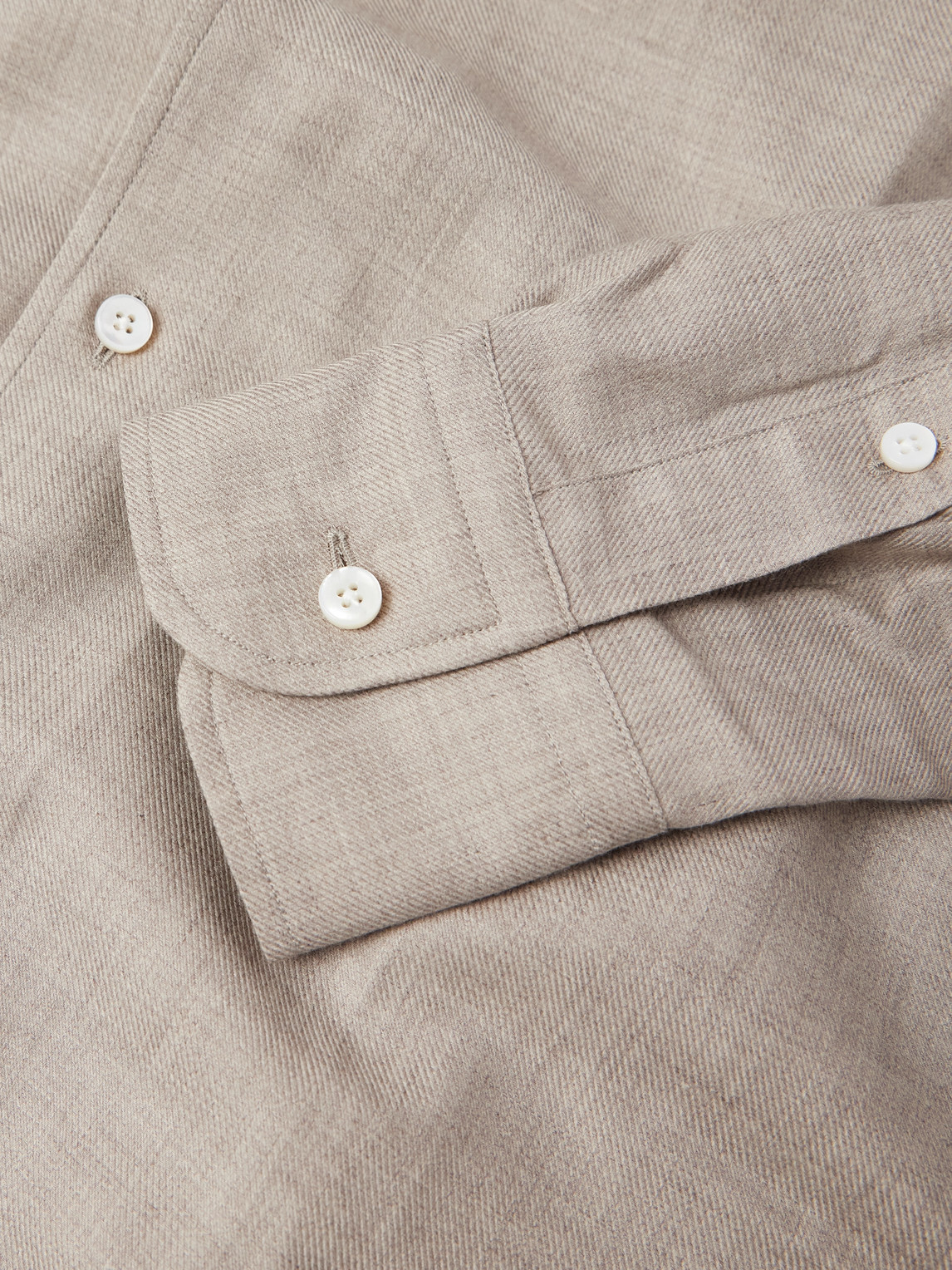 Cotton And Cashmere-Blend Shirt