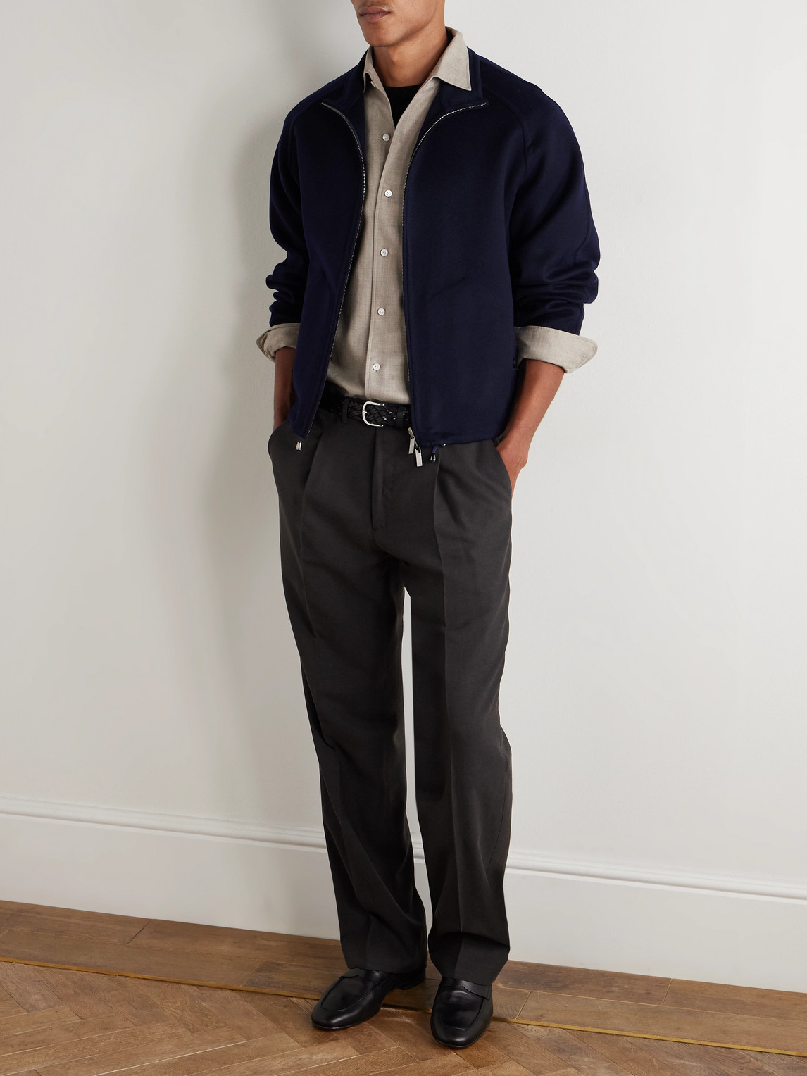 Cotton And Cashmere-Blend Shirt