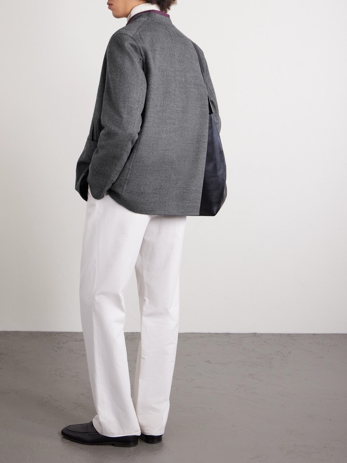  Dunhill - Reversible Wool-blend Jacket - Men - Gray - It 48 