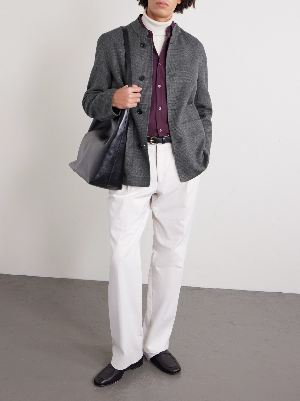 Reversible Wool-Blend Jacket