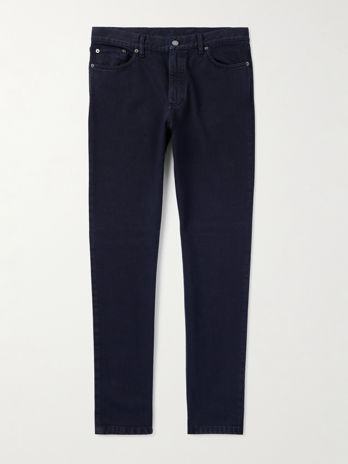 Zegna Roccia Straight-Leg Cotton Trousers - Men