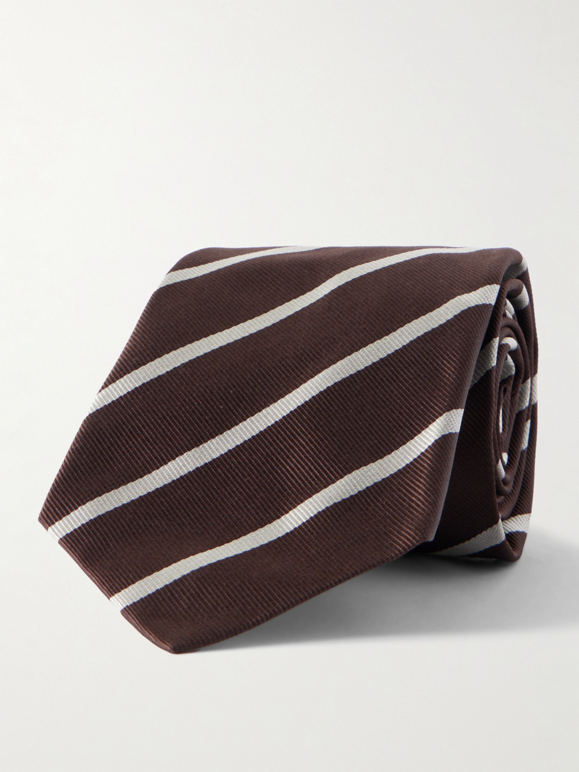 Ralph Lauren Purple Label 8.5cm Striped Silk-Twill Tie - Men