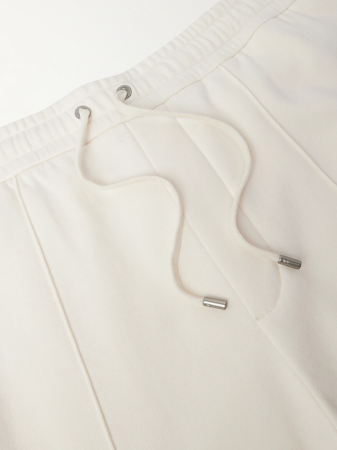 Ralph Lauren Straight-leg Cotton And Cashmere-blend Sweatpants In Brown