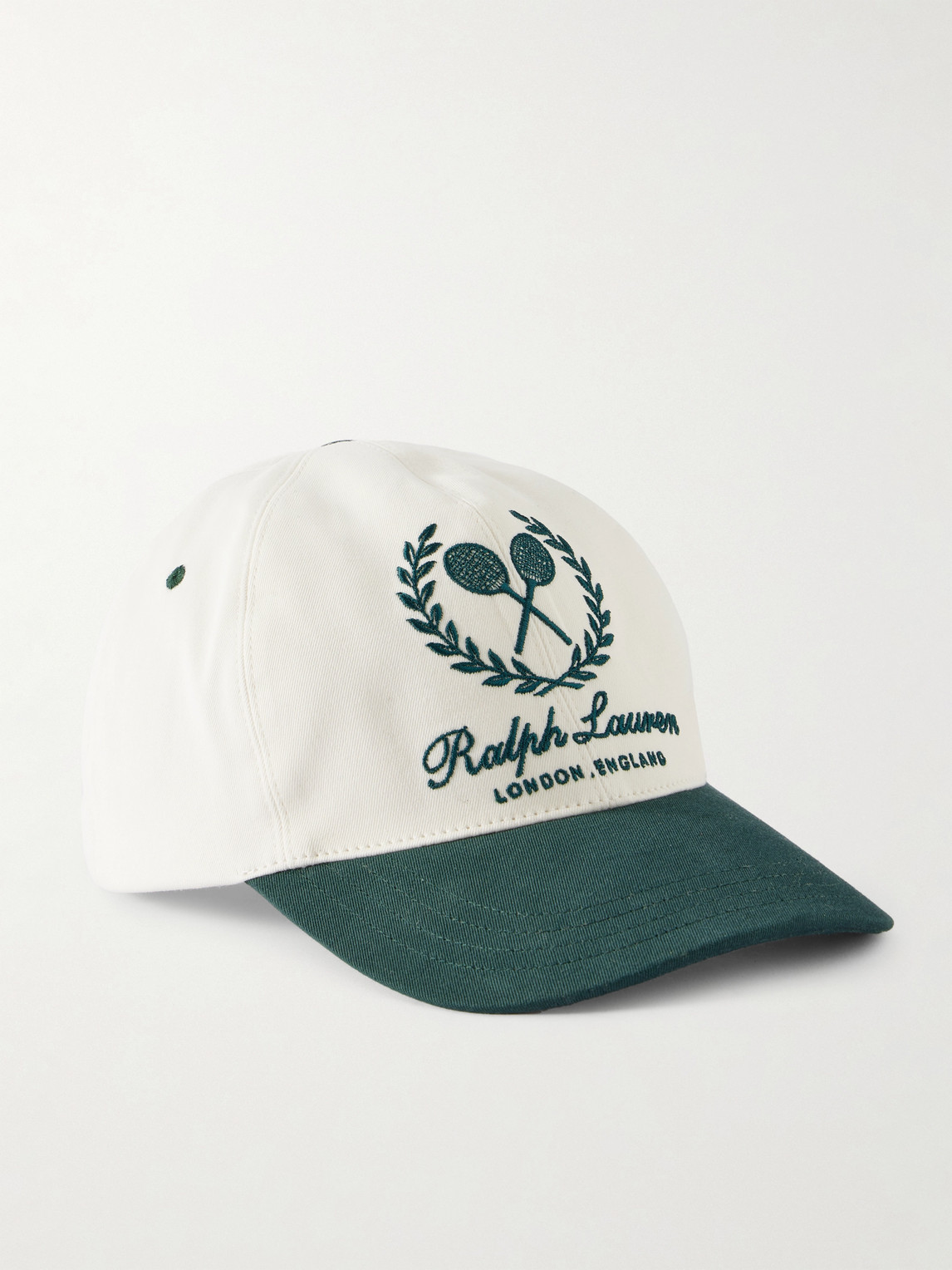 Ralph Lauren Purple Label Logo-Embroidered Cotton-Blend Twill Baseball Cap - Men