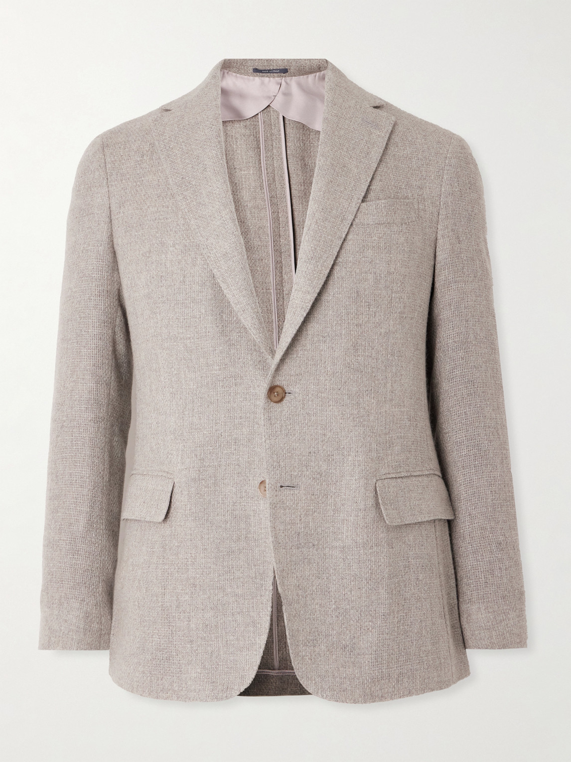 Ralph Lauren Purple Label Hadley Slim-Fit Basketweave Cashmere Blazer - Men