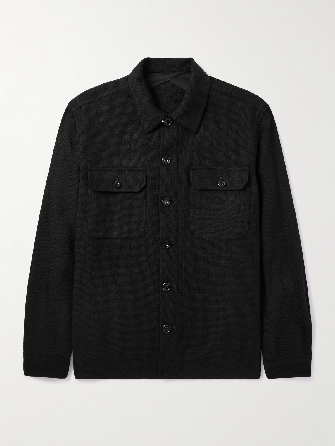 Ralph Lauren Purple Label Basketweave-Knit Cashmere hirt Jacket - Men