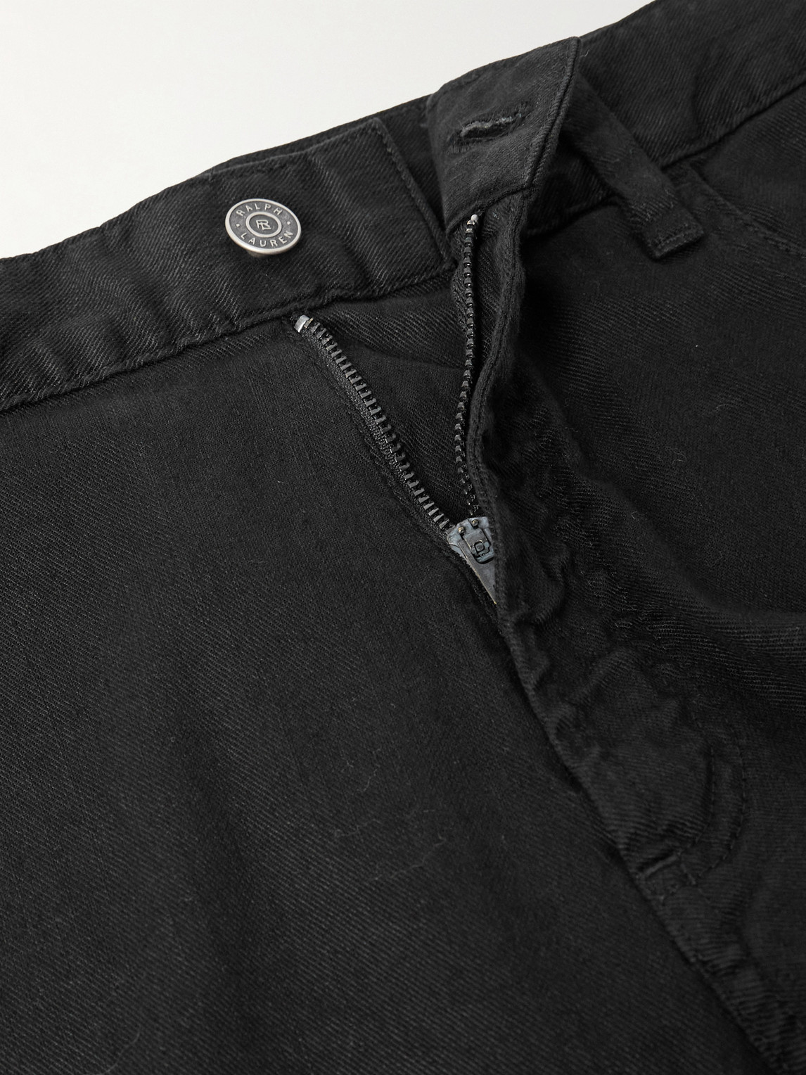 Ralph Lauren Slim-fit Jeans In Black