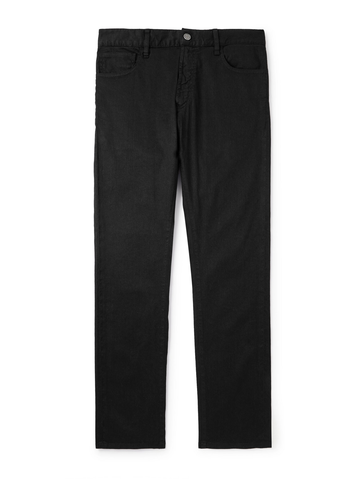 Ralph Lauren Slim-fit Jeans In Black