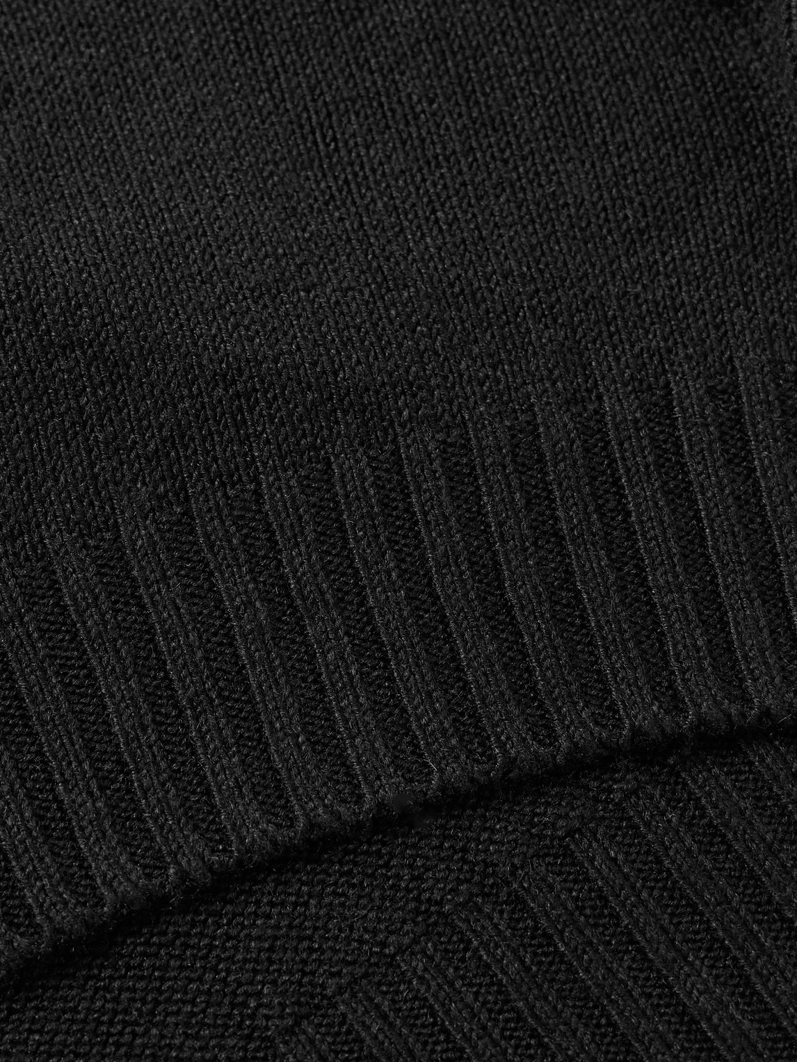 Ralph Lauren Silk And Linen-blend Sweater In Black