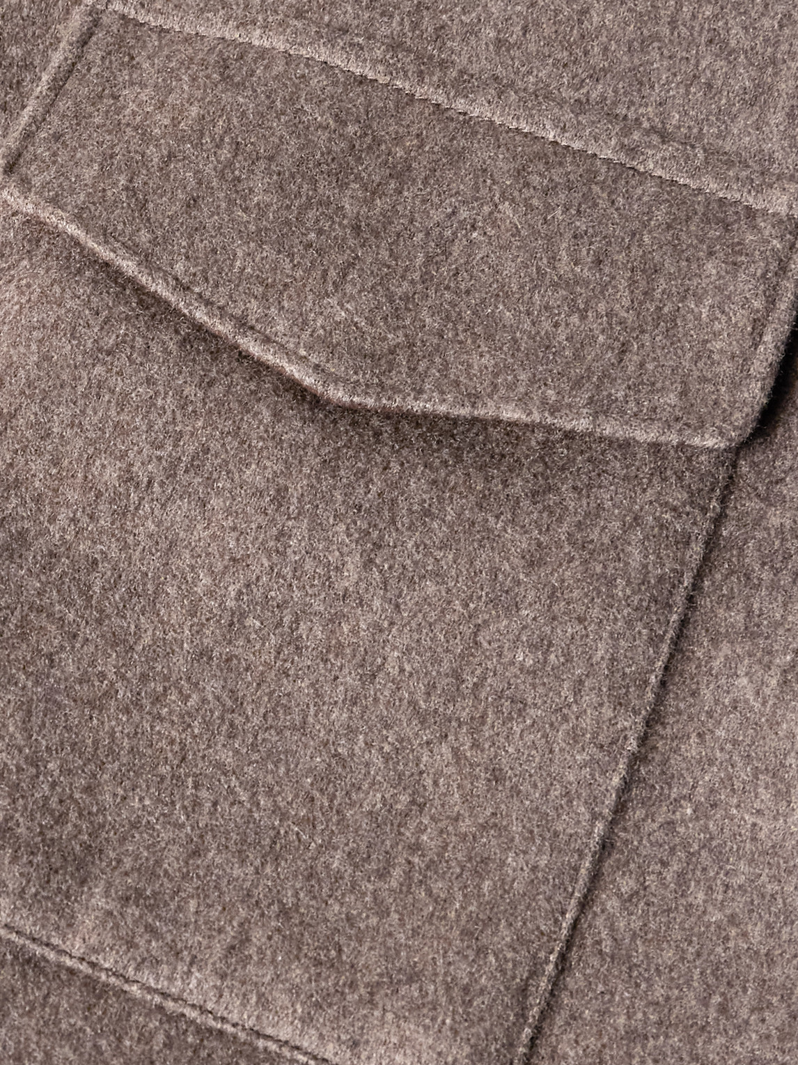 Loro Piana Traveller Padded Rain System® Cashmere Field Jacket In Brown