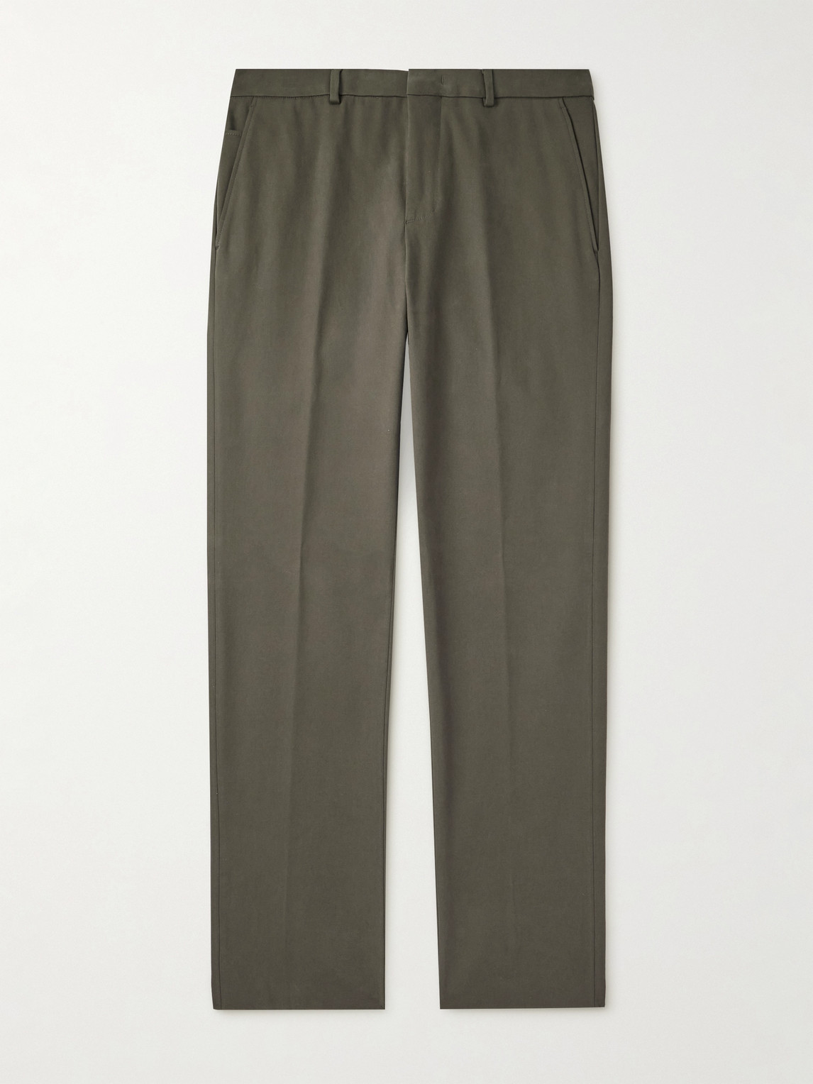 Jarno Austin Straight-Leg Stretch-Cotton Twill Trousers - Men