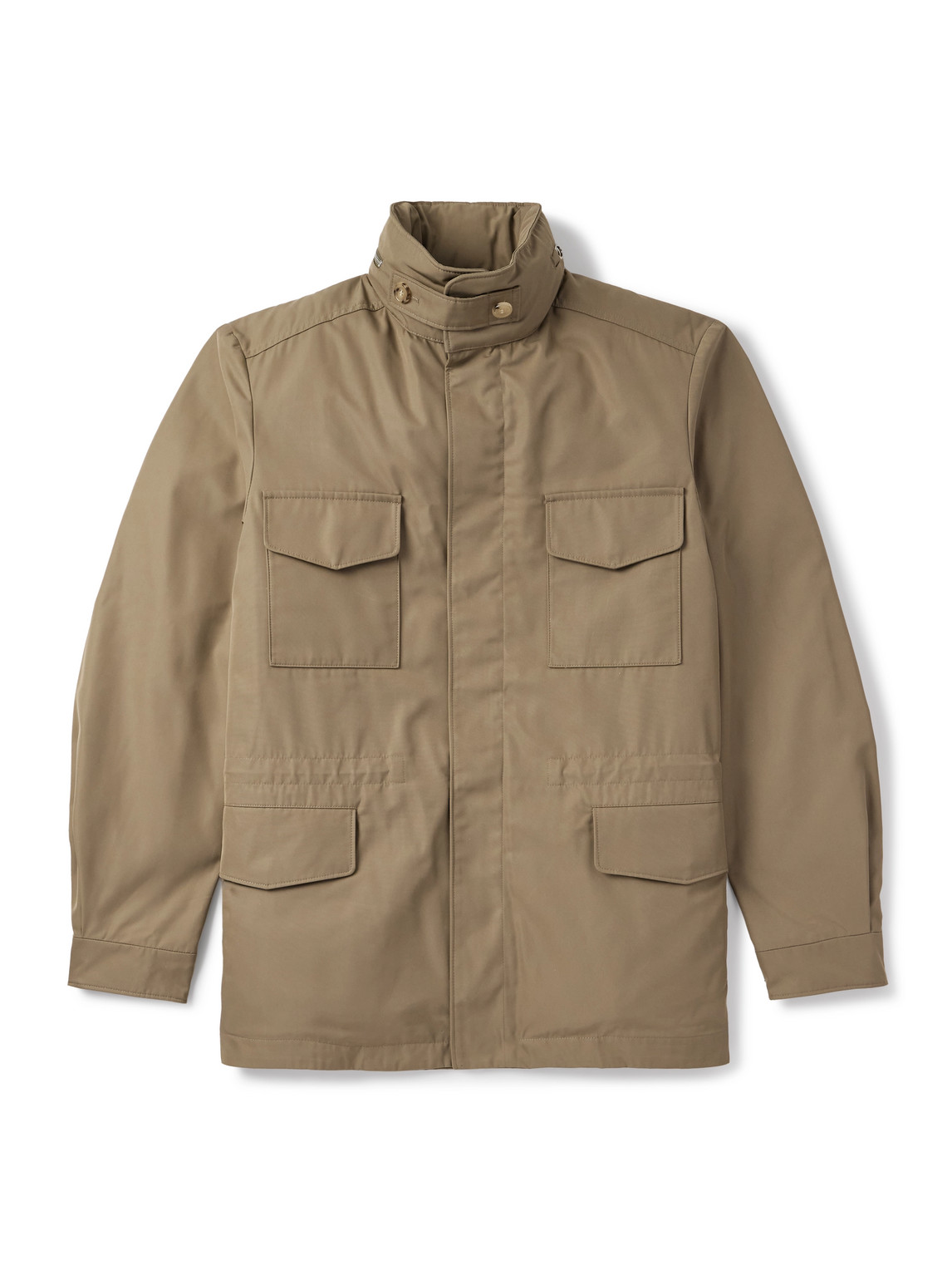 Loro Piana Traveller Shell Jacket In Brown