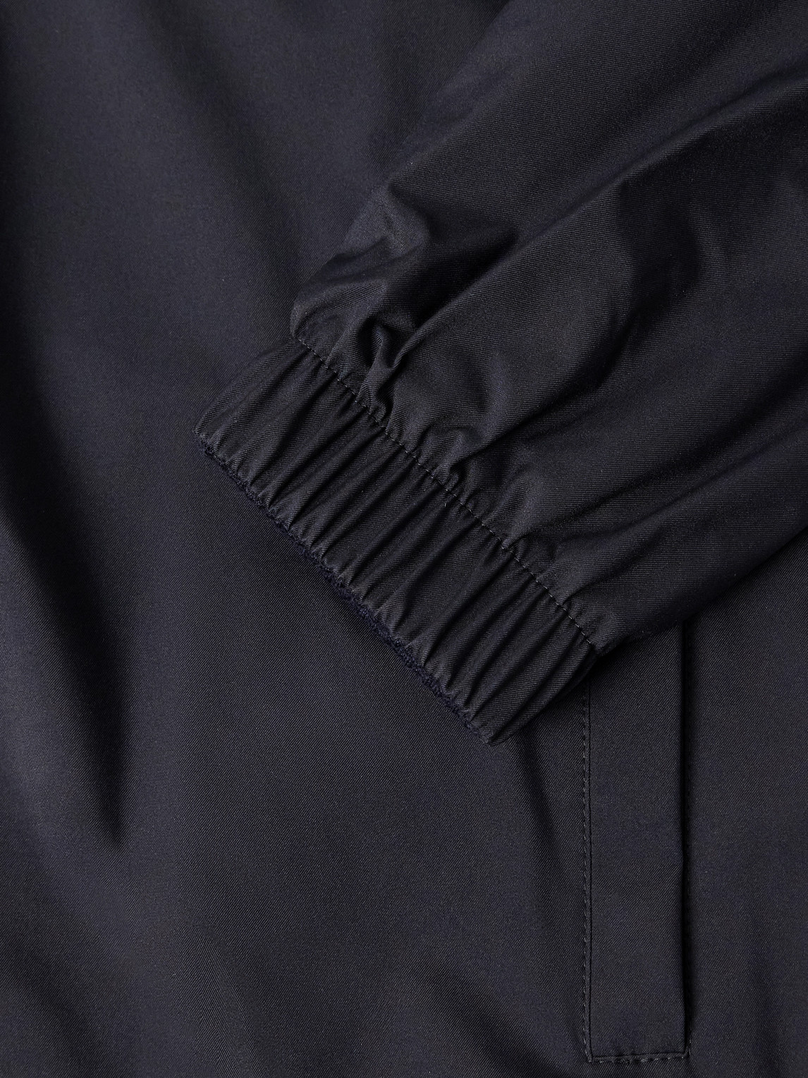 Loro Piana Reversible Storm System® Windmate® Shell And Cashmere Hooded Bomber Jacket In Blue