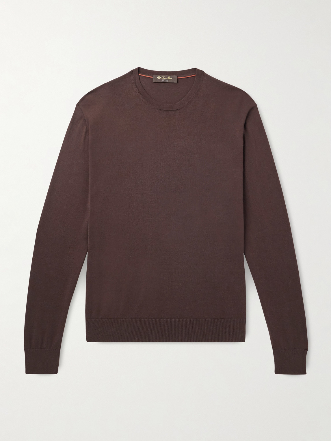 Loro Piana Loro Piana - Ice Wish™ Sea Island Cotton Sweater - Men - Brown - IT 46 aus 100% Cotton in Brown