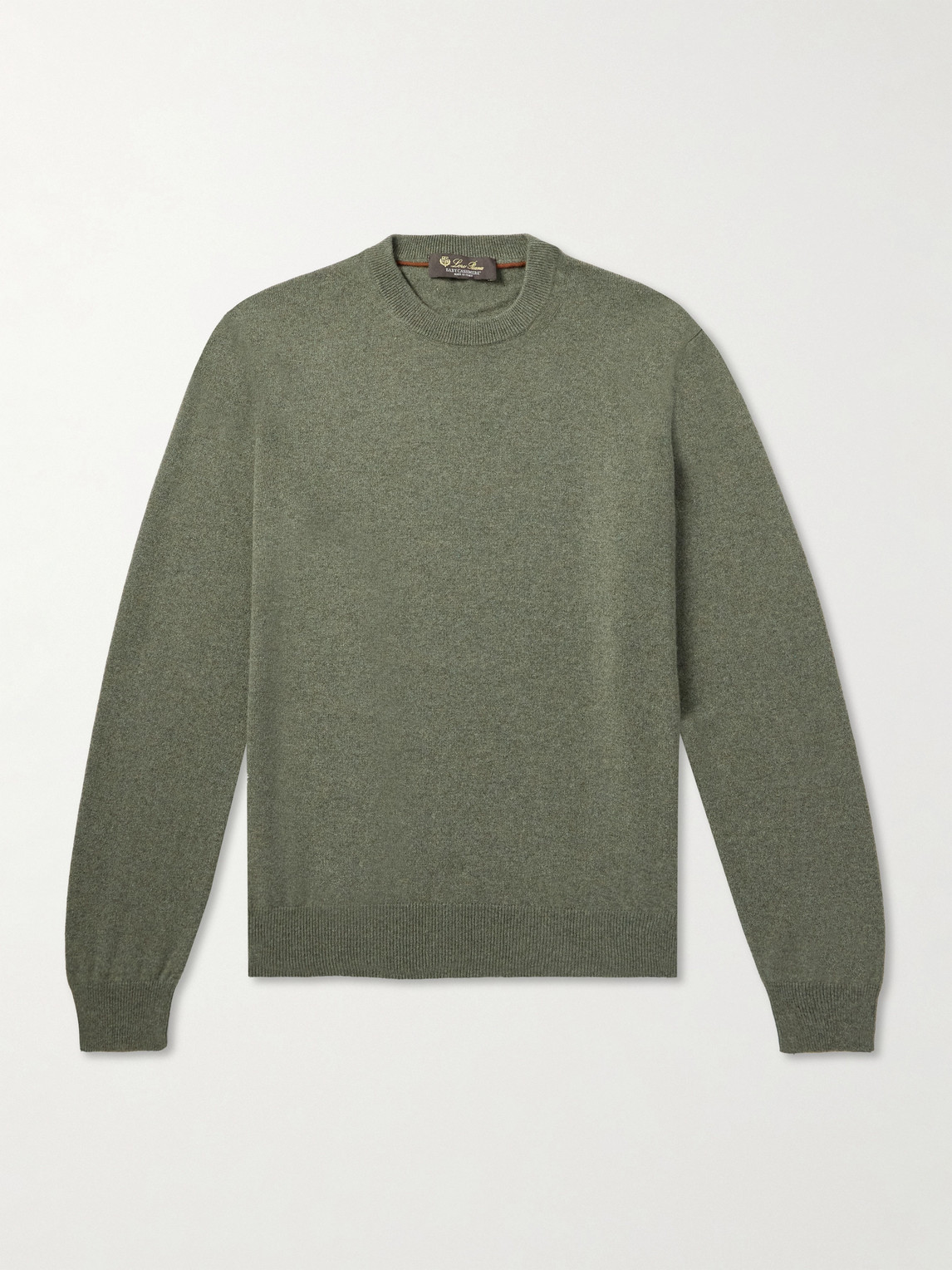 Slim-Fit Baby Cashmere Sweater - Men