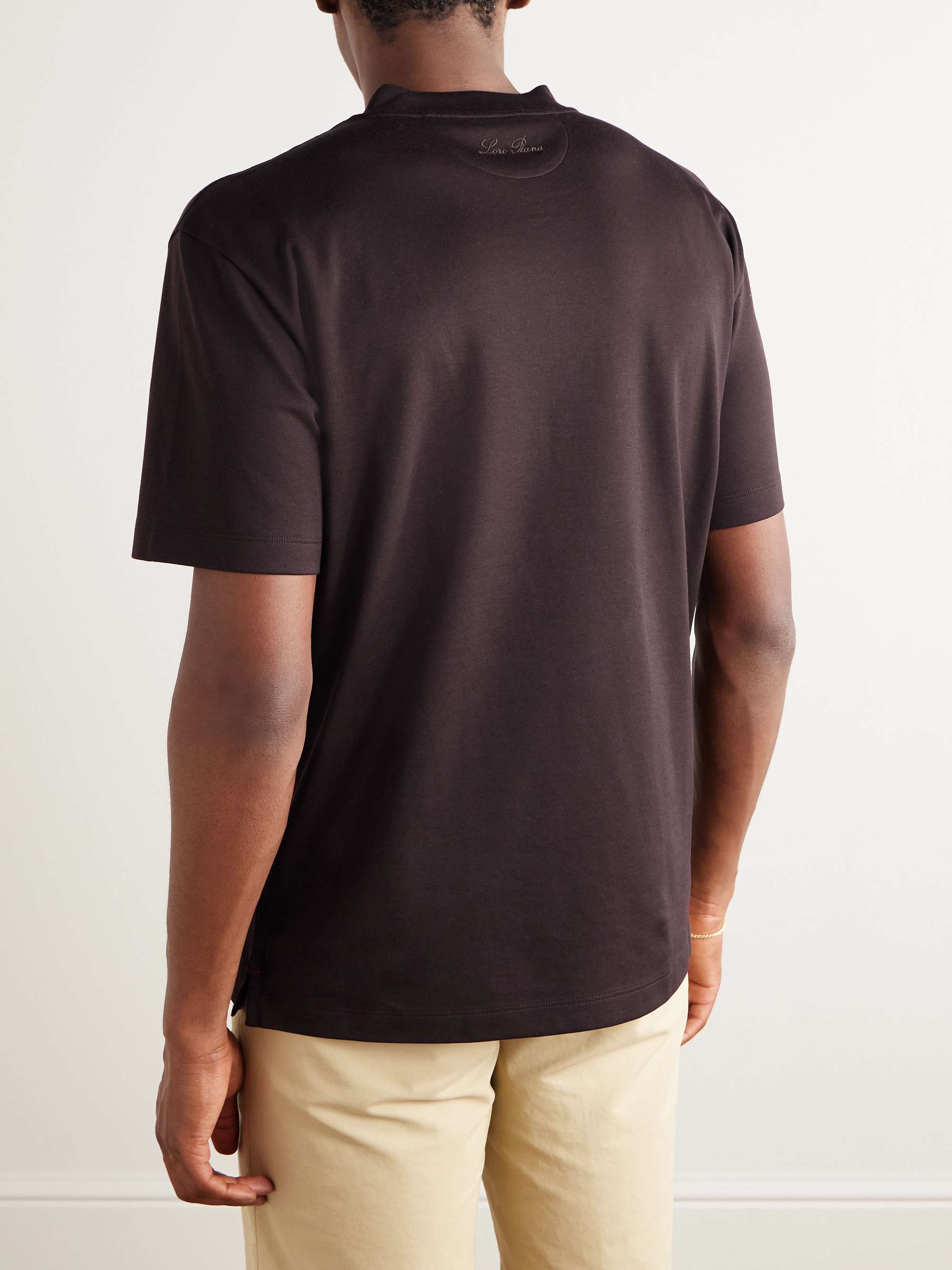 LORO PIANA Cotton-Jersey T-Shirt