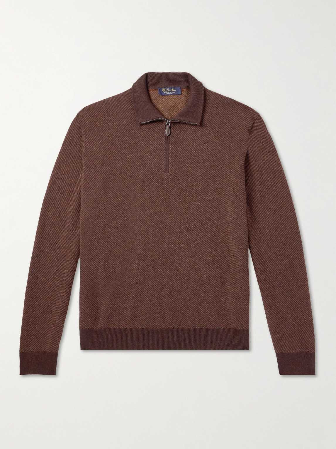 Loro Piana Roadster Cashmere Half-Zip Sweater - Men