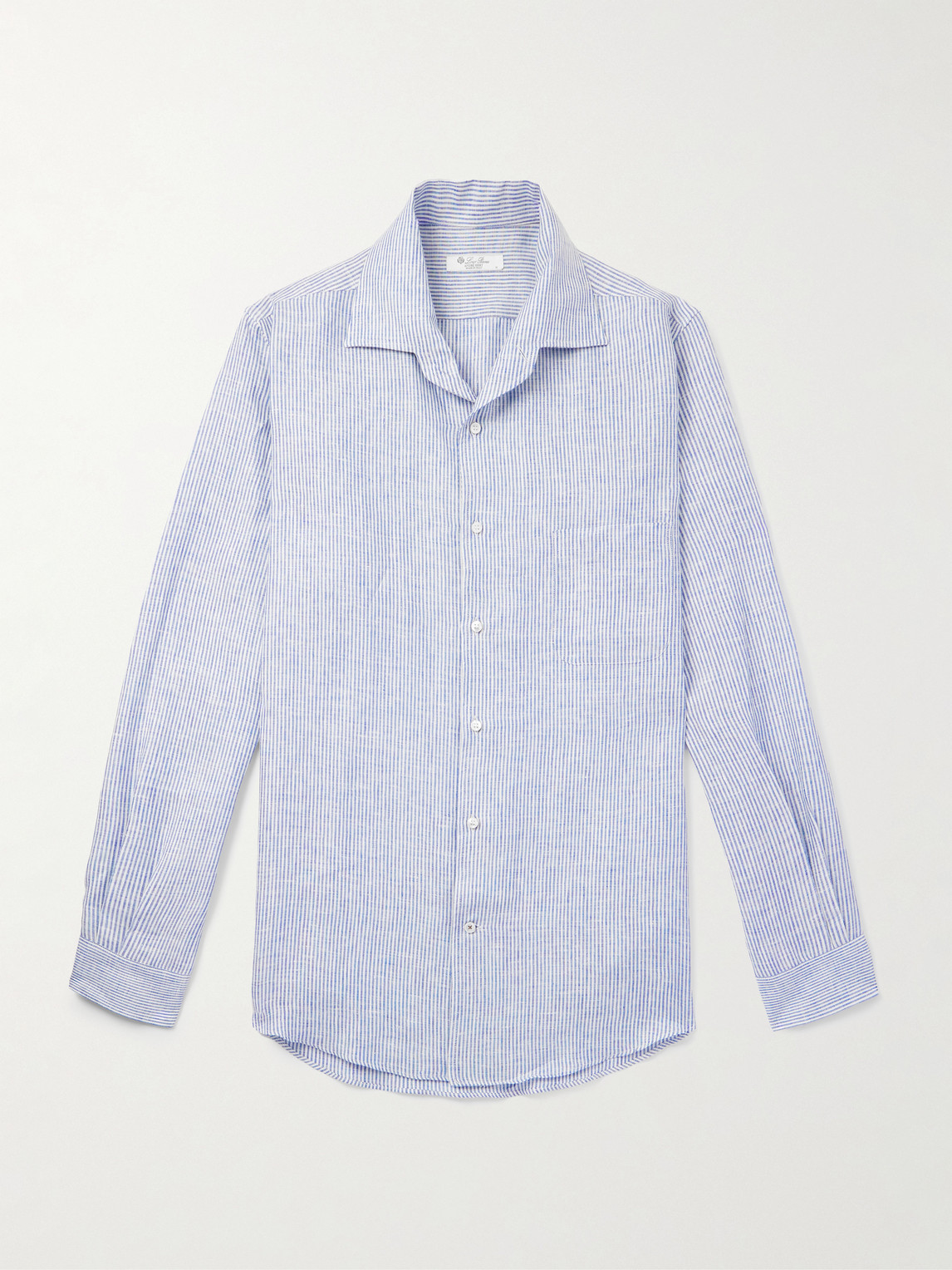 Loro Piana André Striped Linen Shirten