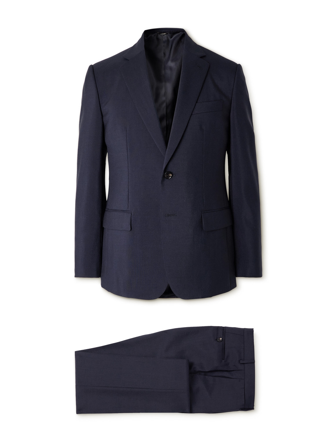Loro Piana International Mohair Suit In Blue