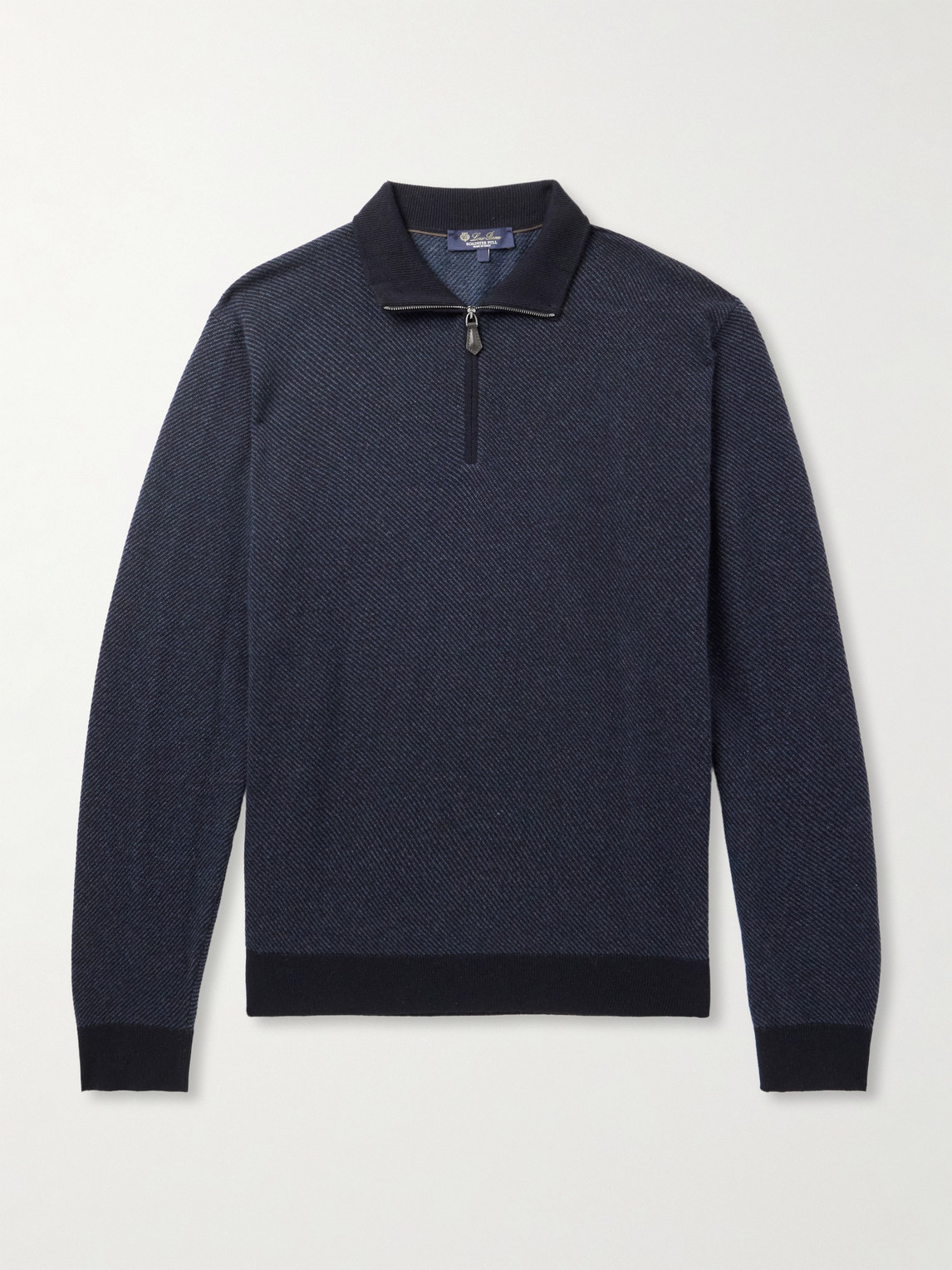 Loro Piana Roadster Cashmere Half-Zip Sweater - Men