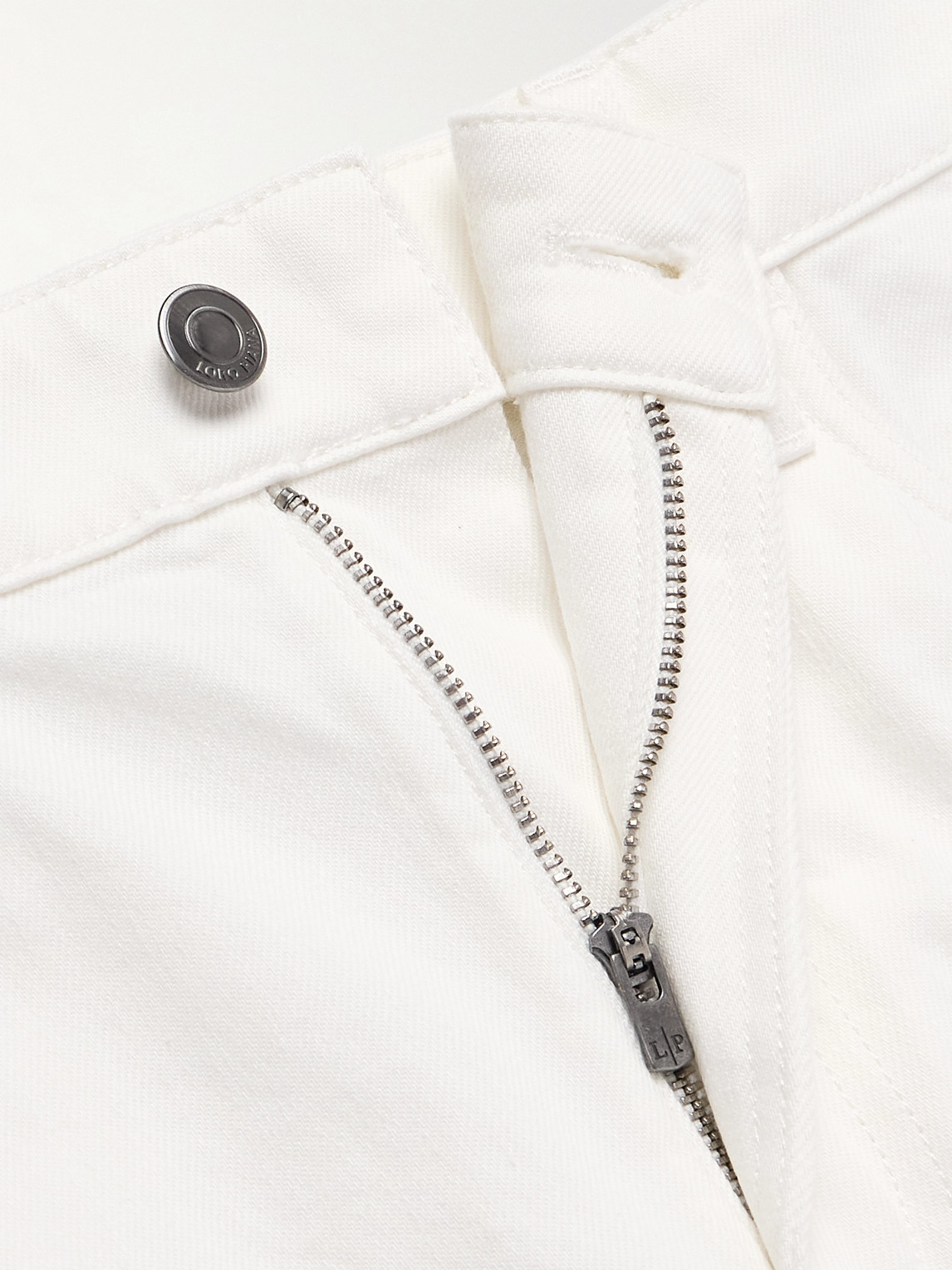 Loro Piana New York Slim-fit Jeans In White