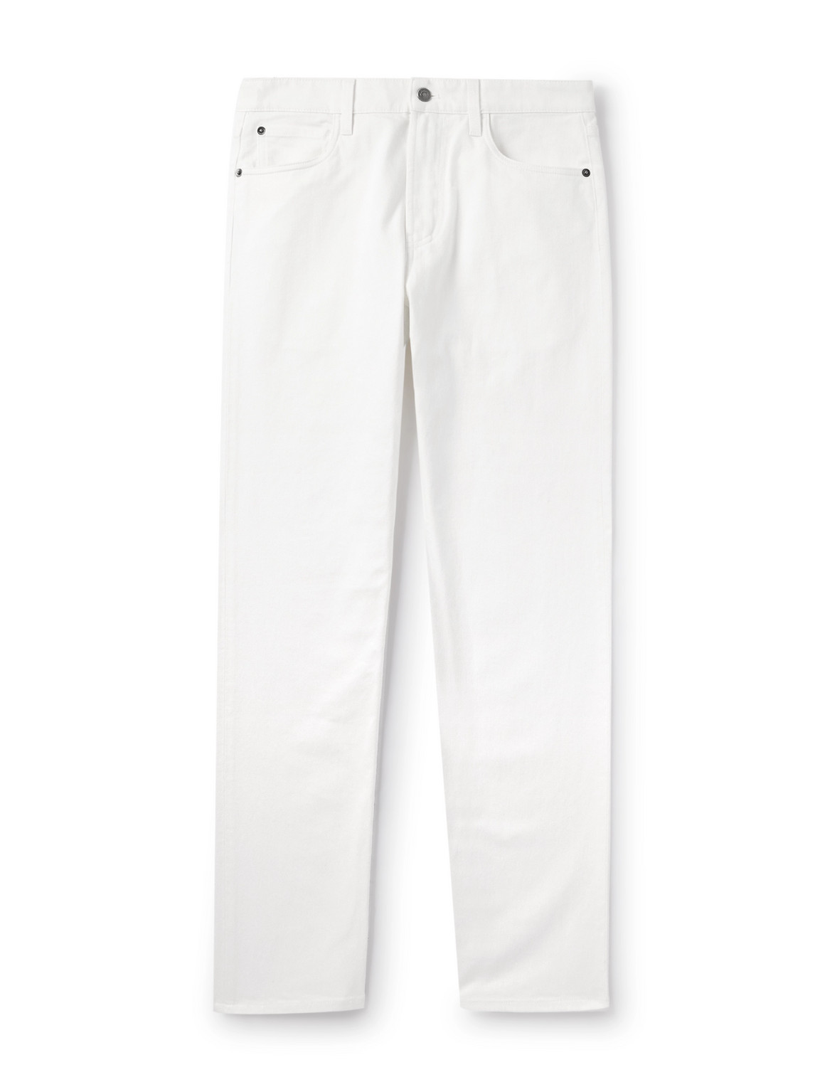 Loro Piana New York Slim-fit Jeans In White