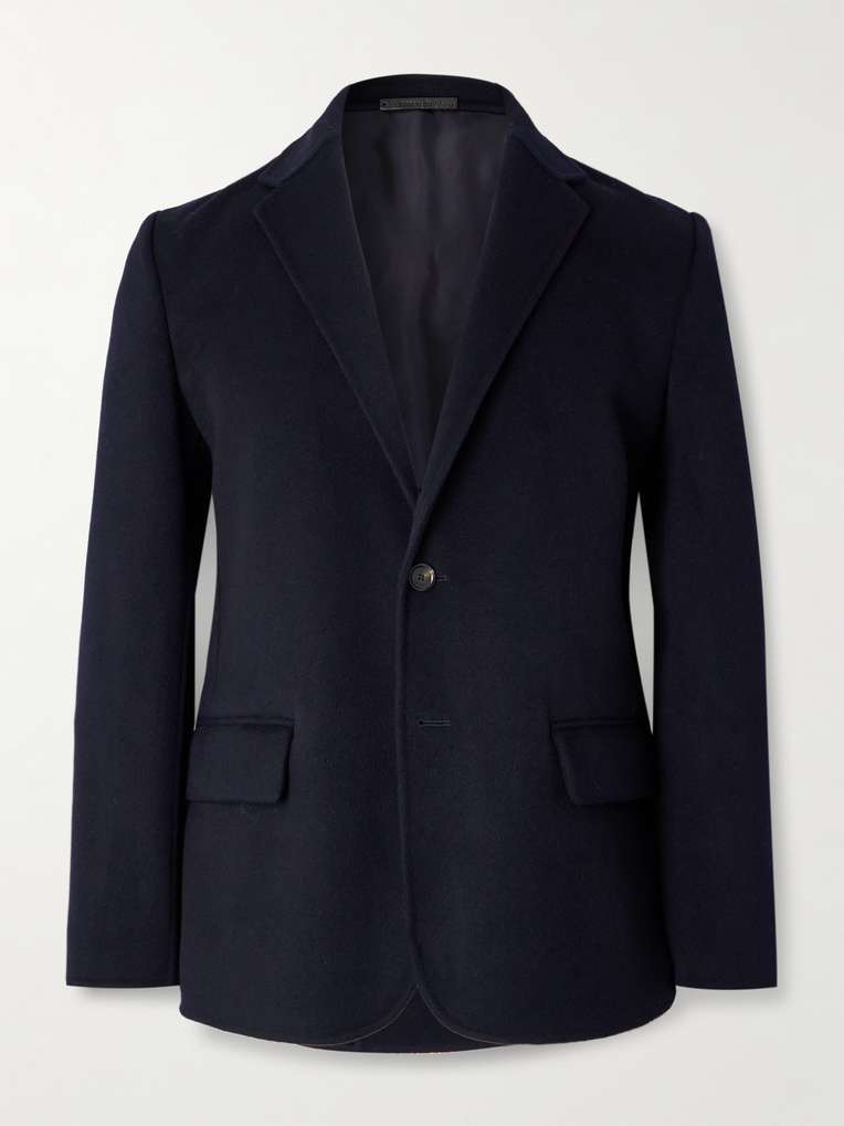 LORO PIANA Paolo Double-Faced Baby Cashmere Blazer