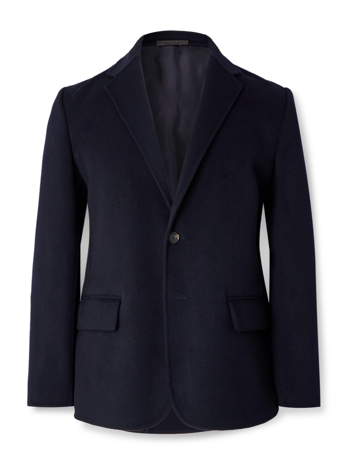 Loro Piana Paolo Double-faced Baby Cashmere Blazer In Blue