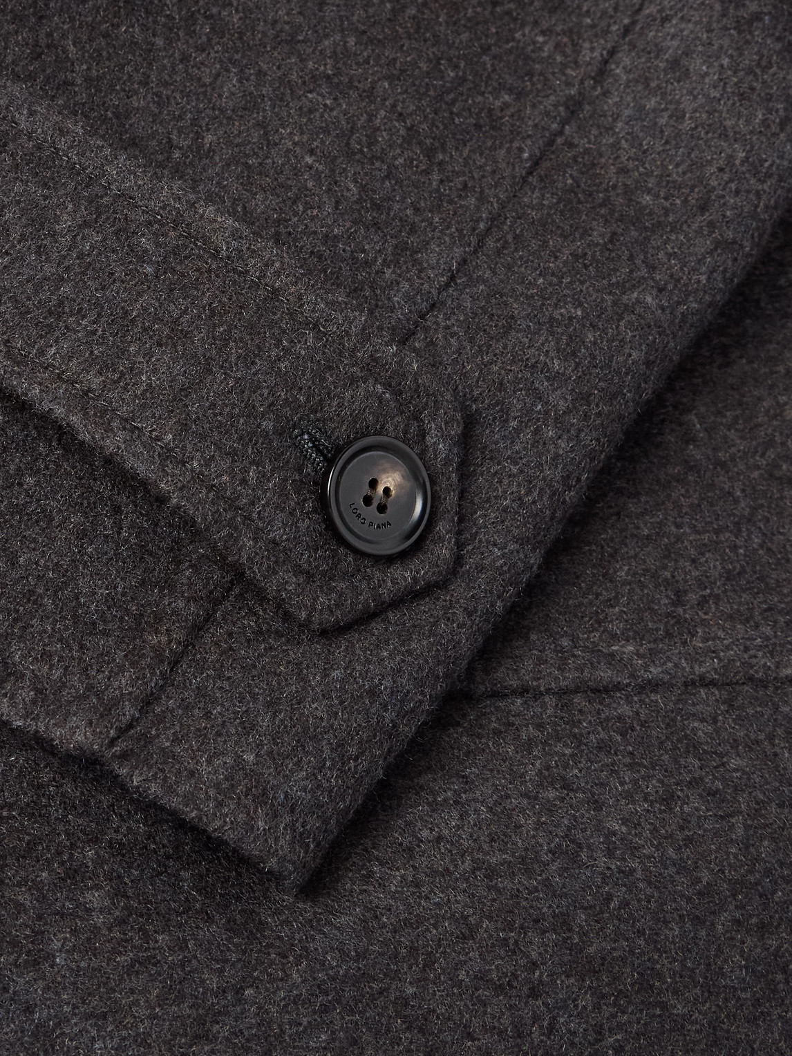 Loro Piana Narvik Oversized Cashmere Coat In Gray