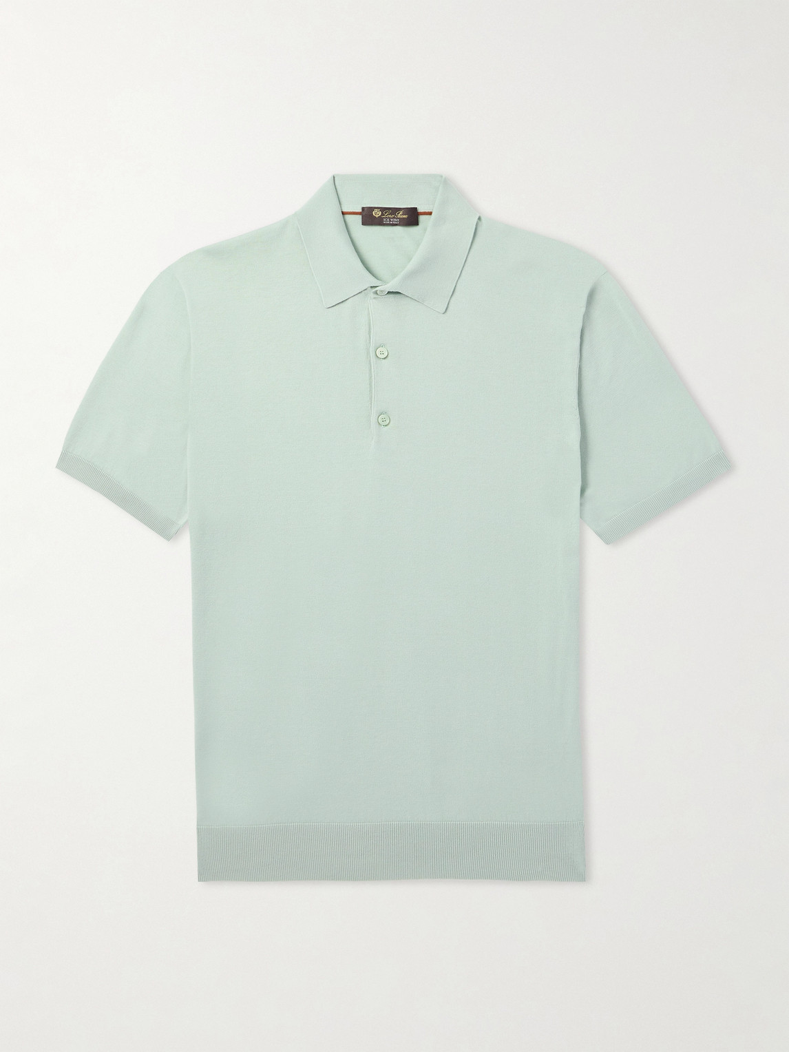 Loro Piana Ice Wish® Wool Polo Shirt - Men